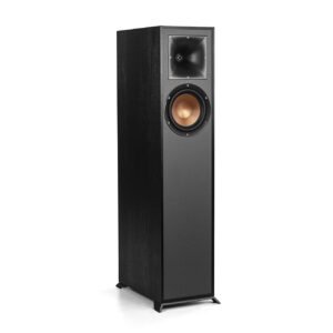 Klipsch R-610F Powerful Detailed Floorstanding Home Speaker – Black (Single)