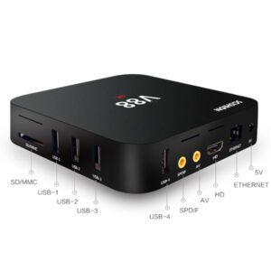 ZYTKWT X96Q Android TV Box Android 10 Allwinner H313 Support 4K HD Streaming Media Player 16GB