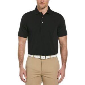 Ben Hogan Men's & Big Men's Performance Easy Care Solid Short Sleeve Polo Shirt, up to 5XL