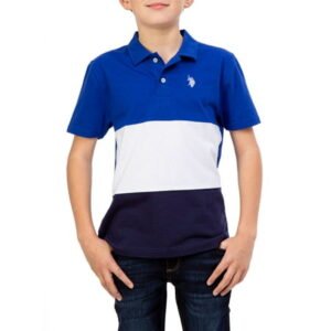 U.S. Polo Assn. Boys Colorblock Polo Shirt, Sizes 4-18