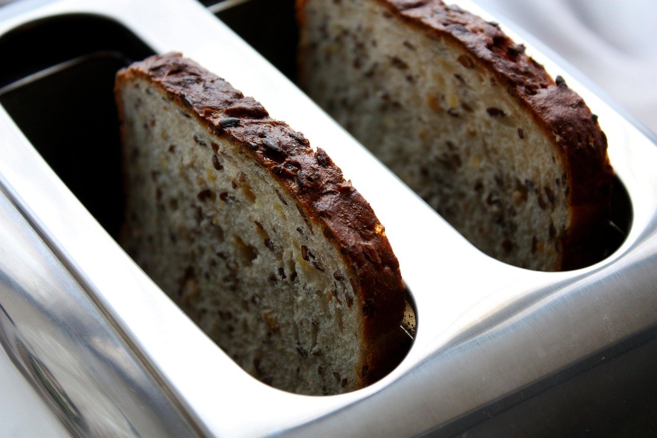 pane abbrustolito, tostapane, pane, sandwich, cibo, pranzo, cena, sano, brown, semi, colazione, piccante, elettrico, ristorante, cucina
