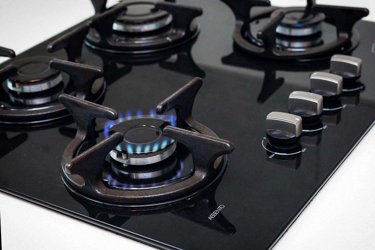 gas stove, gas, orange, kitchen, inside, dishwasher, stove, gas stove, gas stove, gas, gas, stove, stove, stove, stove, stove